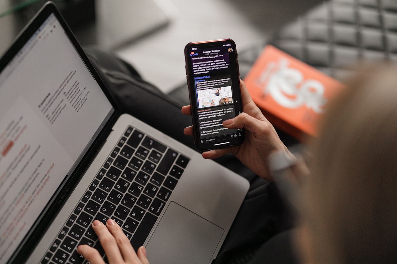Dark moody home office - signs of cheating while working from home