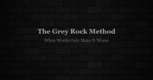 Grey Rock Method With a Cheating Wife: How to Use It, When to Use It, and When to Stop